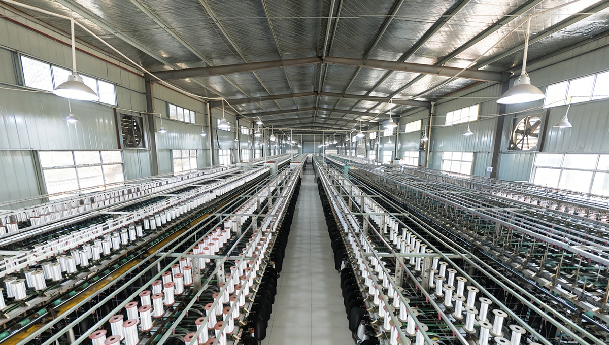 捻线车间设备展示