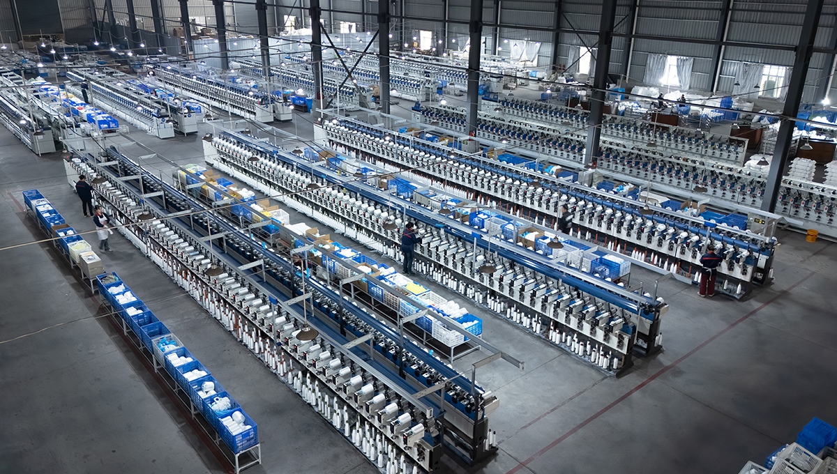 松筒车间设备展示